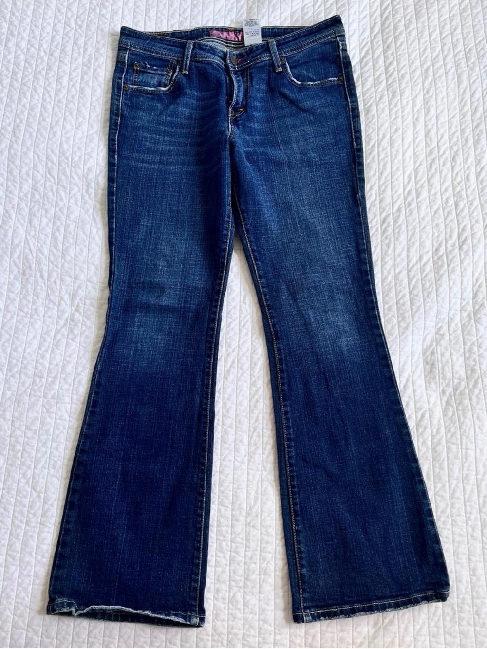 Levi's Low Rise dark wash flare-bootcut jeans